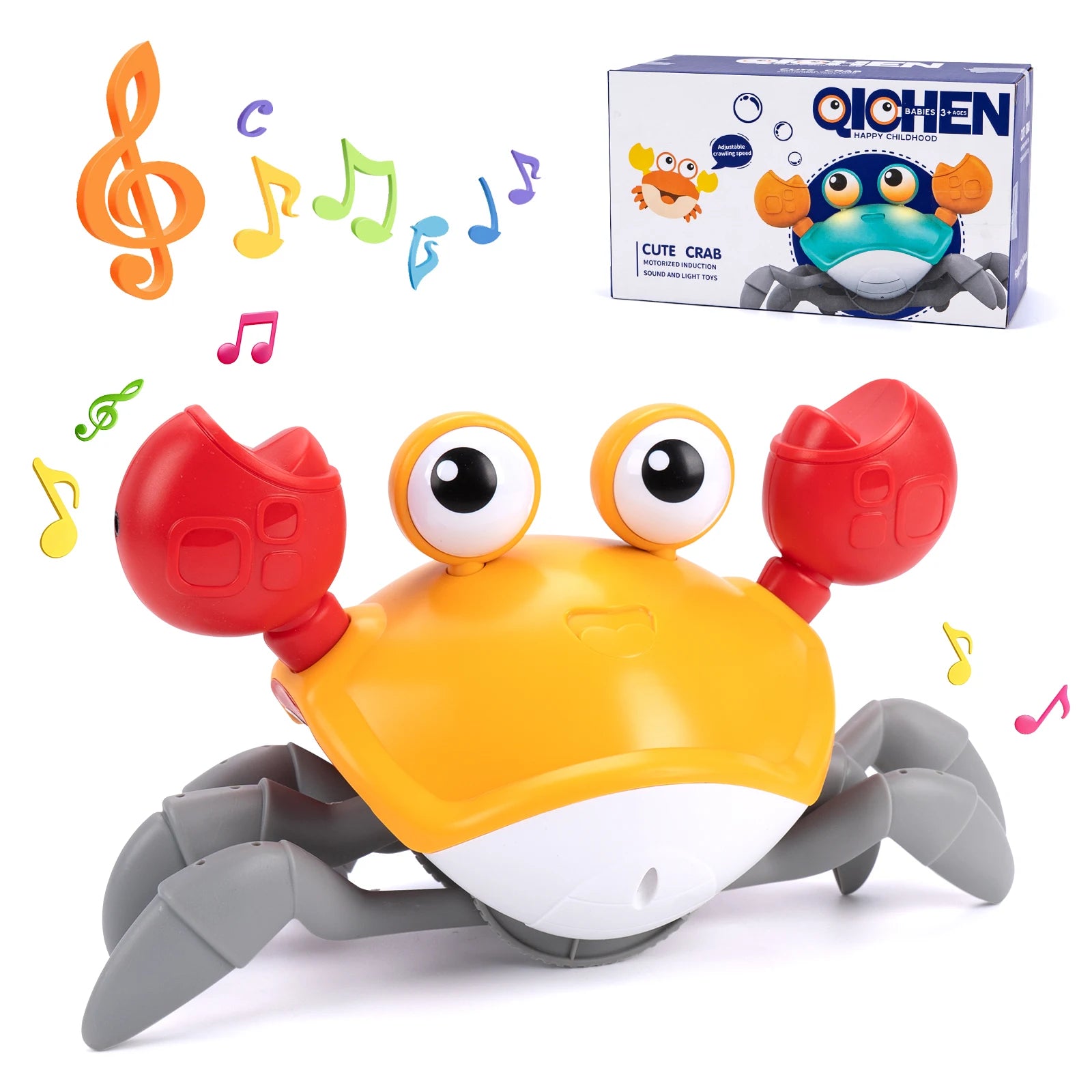Kids Electronic Pet Toys Dancing Octopus&Duck Musical Penguin Baby Crawling Toys Toddler Interactive Toys Tummy Time Gifts