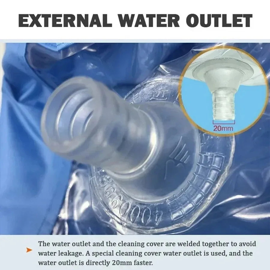 130cm Large Air Conditioning Cleaning Cover Set Conditioner Cleaner with Water Pipe Waterproof Cleaning Kit For Air Conditioner