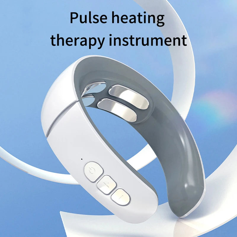 Neck Massager Intelligent Cervical Spine Instrument Electric Therapy Pulse Therapy Instrument Cervical Spine Massager