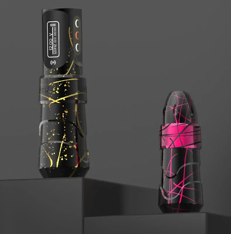 YILONG Fluk MAX Professional Tattoo Machine 2400mah Battery wireless Permanent Makeup Tattoo Pen Machine For Tattoo Body Artists