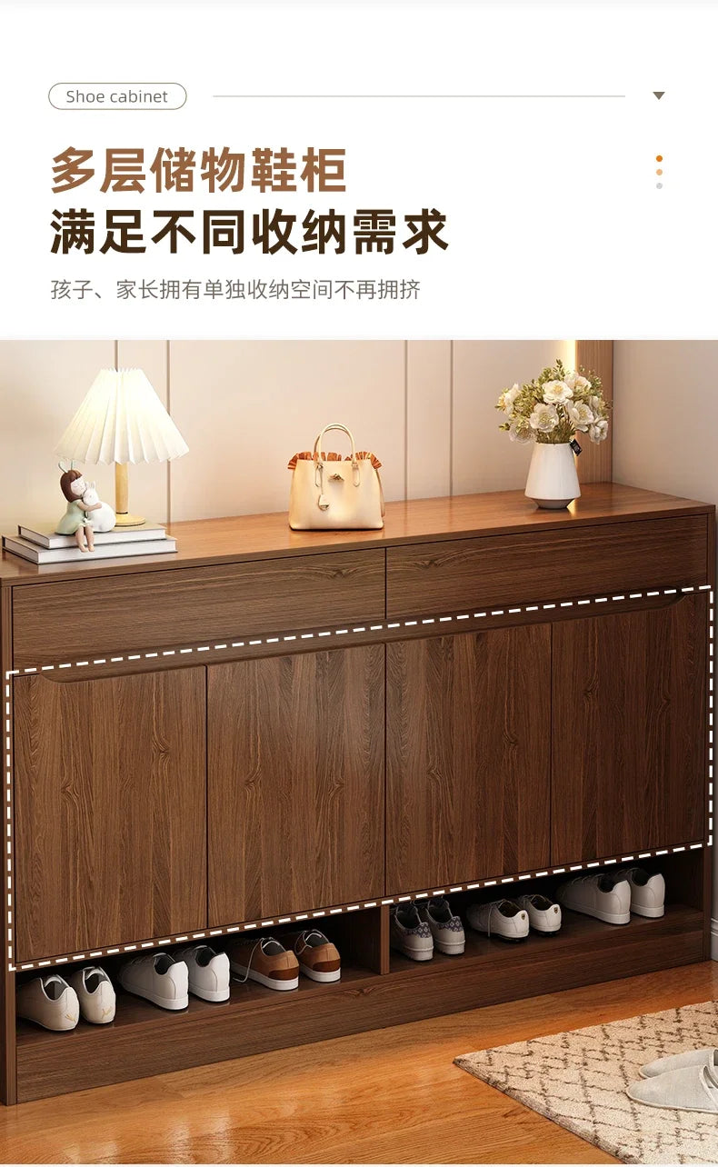 Entrance Hall Organizer Shoe Cabinet Storage Mobile Living Room Shoe Shelf Shelves Space Saving Archivadores Home Furniture