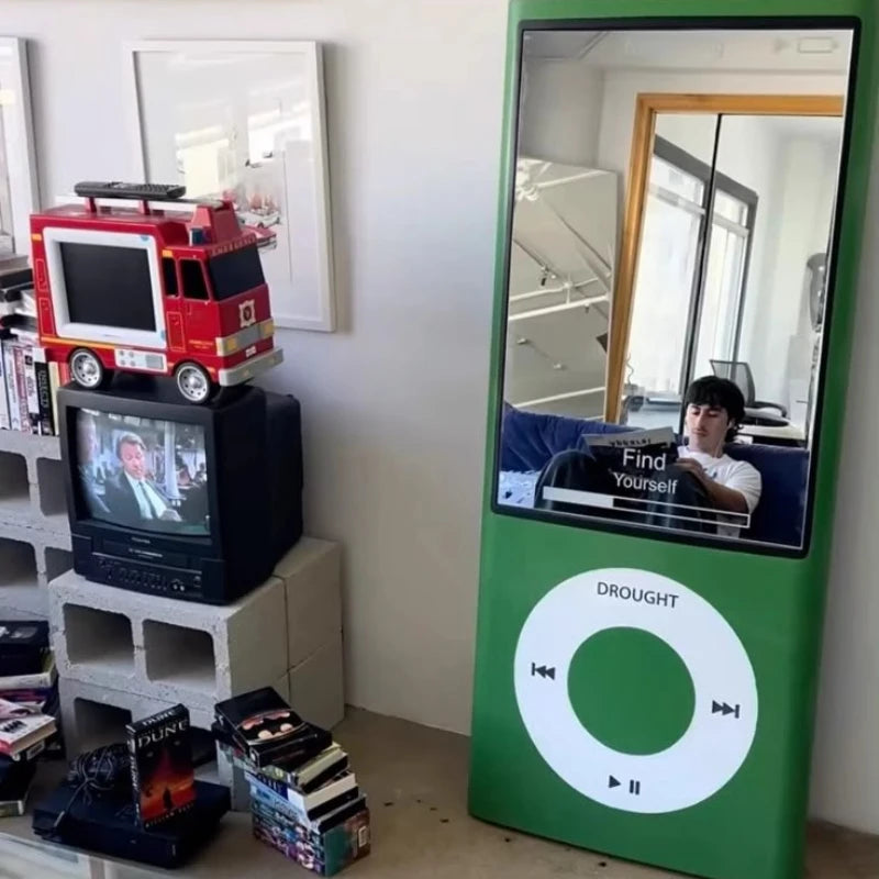 Nordic Standing Decorative Mirrors Floor Big Luxury Princess Big Decorative Mirrors Living Room Espejos Para Pared Furniture