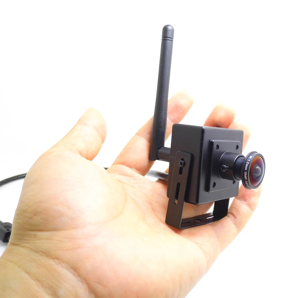 5MP Wifi Mini Panorama Camera Ip 1080P HD 1.7mm Fisheye Lens CCTV Security Surveillance Net Wireless Audio Micro Onvif Small Cam