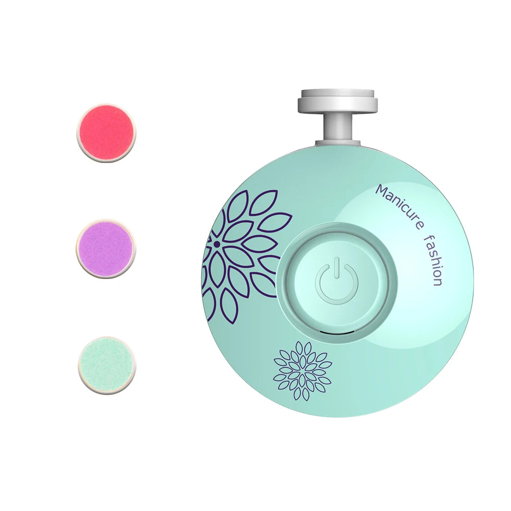 Electric Nail Trimmer Kid Nail Polisher Tool Baby Care Kit Manicure Set Easy To Trim Nail Clippers For Newborn