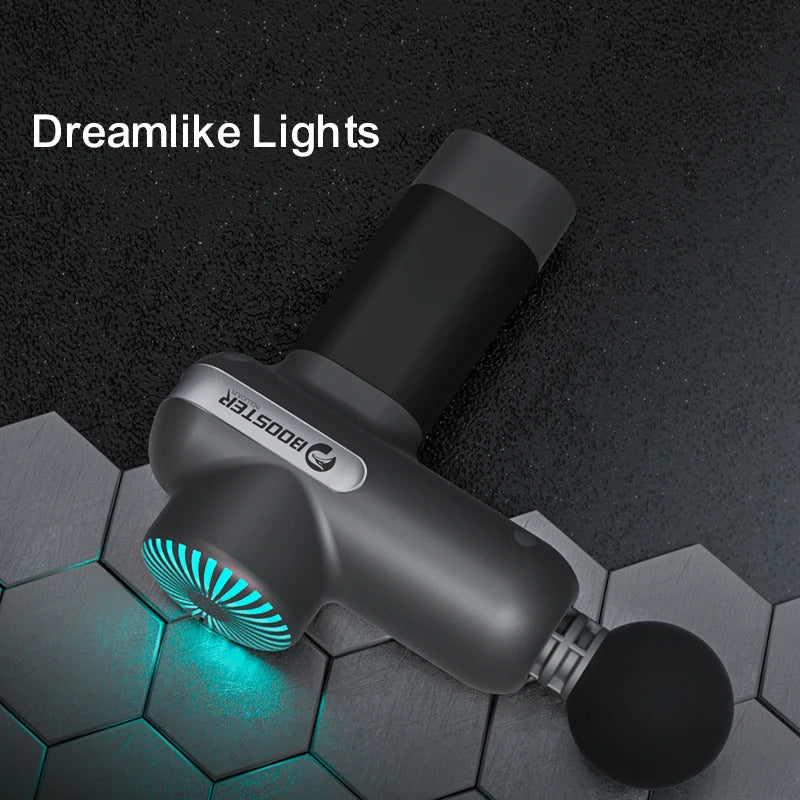 Booster - Mini Electric Neck Massager Gun, Smart Hit Fascia for Body Relaxation, Fitness, Muscle Relaxation