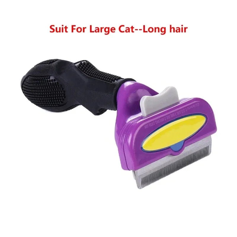 Cat Hair Removal Comb Cat Brush Pet Grooming Brush Dog Comb Cat Hair Massage Comb Cat Hair Remover Cleaning Grooming Cat Combs - Lily.sg Global Shopping