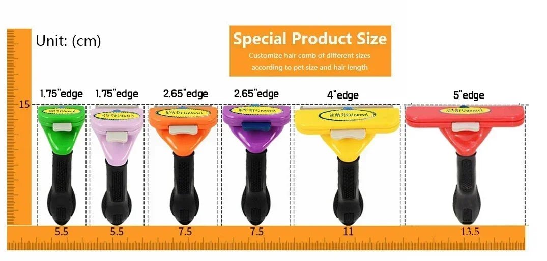 Cat Hair Removal Comb Cat Brush Pet Grooming Brush Dog Comb Cat Hair Massage Comb Cat Hair Remover Cleaning Grooming Cat Combs - Lily.sg Global Shopping