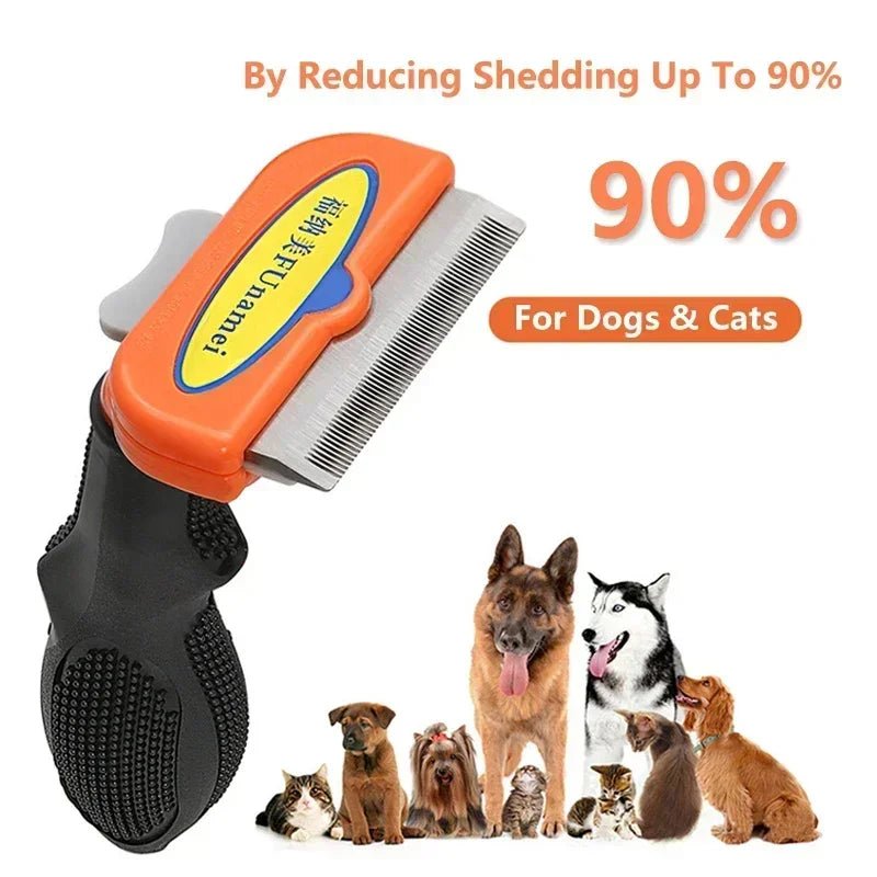 Cat Hair Removal Comb Cat Brush Pet Grooming Brush Dog Comb Cat Hair Massage Comb Cat Hair Remover Cleaning Grooming Cat Combs - Lily.sg Global Shopping