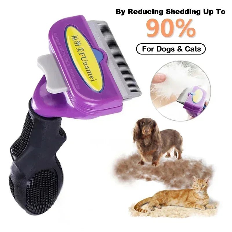 Cat Hair Removal Comb Cat Brush Pet Grooming Brush Dog Comb Cat Hair Massage Comb Cat Hair Remover Cleaning Grooming Cat Combs - Lily.sg Global Shopping