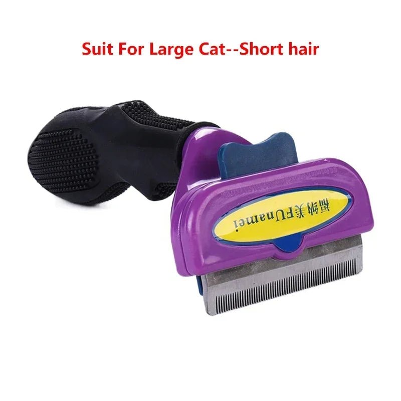 Cat Hair Removal Comb Cat Brush Pet Grooming Brush Dog Comb Cat Hair Massage Comb Cat Hair Remover Cleaning Grooming Cat Combs - Lily.sg Global Shopping