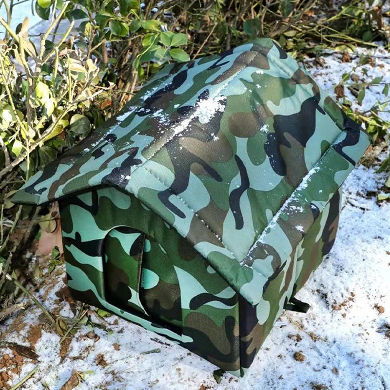 Cat House Waterproof Outdoor Winter Warm Pet Cat Cave Sleeping Beds Tent Home Foldable and Washable for Small Dog Puppy Supplies - Lily.sg Global Shopping