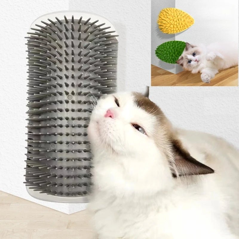 Cat Scratcher Massager for Cats Scratching Pets Brush Remove Hair Comb Grooming Table Dogs Kitten Care Royal Canin Accessories - Lily.sg Global Shopping