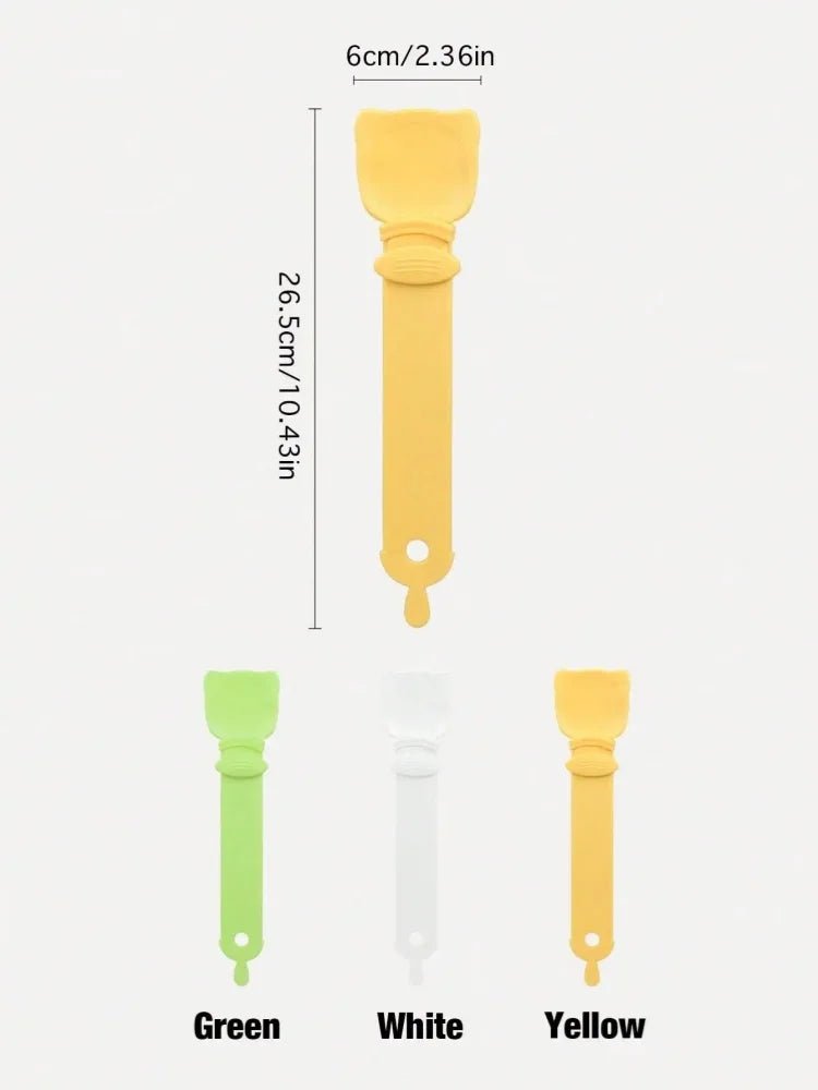 Cat Strip Feeder Spoon Long Handle Cat Food Strip Squeezer Pet Meat Mud Food Squeeze Treat Dispense Spoon For Cats Pet Supplies - Lily.sg Global Shopping