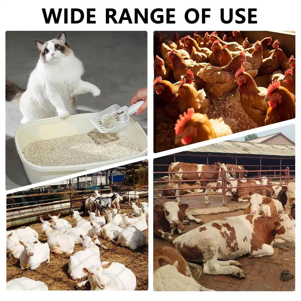 Chicken Coop Rake Retractable Cat Litter Scoop Chicken Coop Cleaning Tools Poop Shovel Garden Separating Poop And Debris Tools - Lily.sg Global Shopping