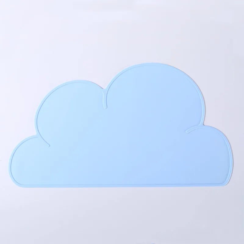 Cloud style Pet Feeding Mat for Cats and Dogs with Nonspill Nonslip Waterproof Leakage Food Easy to Clean Silicone Placemats - Lily.sg Global Shopping