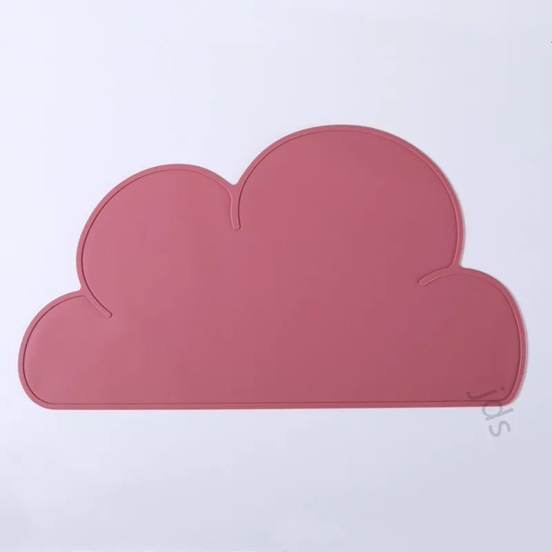 Cloud style Pet Feeding Mat for Cats and Dogs with Nonspill Nonslip Waterproof Leakage Food Easy to Clean Silicone Placemats - Lily.sg Global Shopping