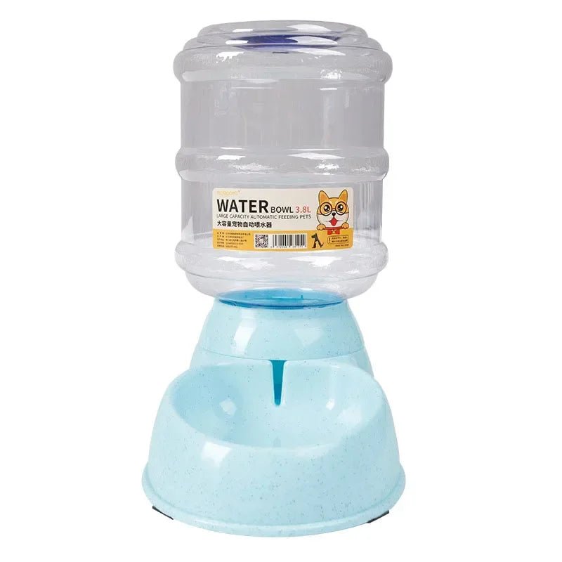 Dog Automatic Feeders Plastic Water Bottle Cat Bowl Feeding and Drinking Dog Water Dispenser Pet Feeding Bowl Pet Supplies - Lily.sg Global Shopping