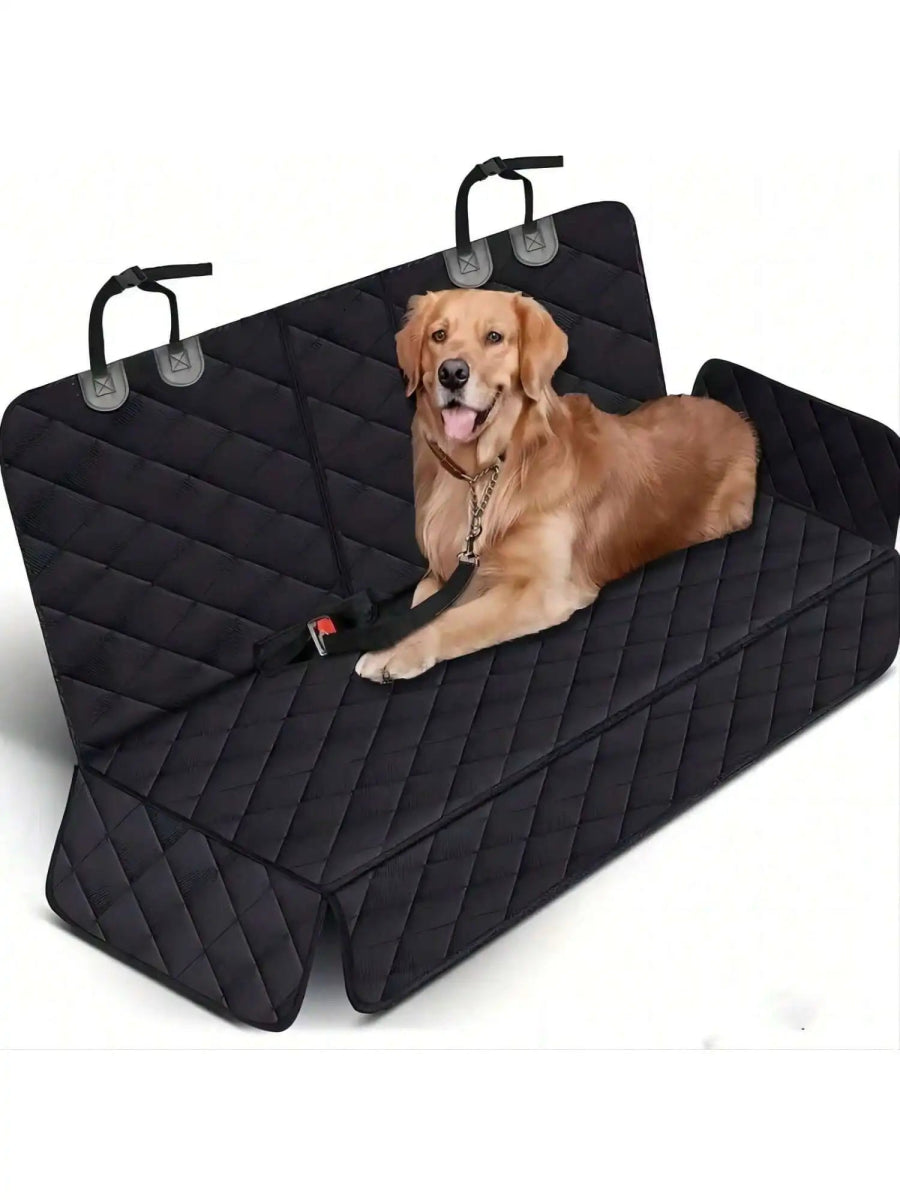 Dog Car Seat Cover Pet Travel Carrier Mattress Waterproof Dog Car Seat Protector With Middle Seat Armrest For Dogs - Lily.sg Global Shopping