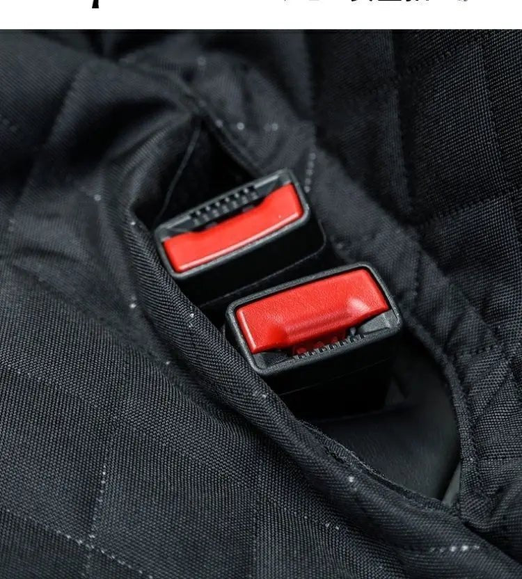 Dog Car Seat Cover Pet Travel Carrier Mattress Waterproof Dog Car Seat Protector With Middle Seat Armrest For Dogs - Lily.sg Global Shopping