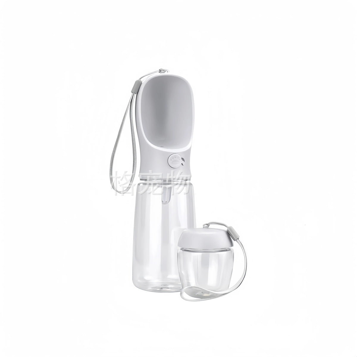 Dog Cat Portable Feeding and Watering Supplies Portable Food Grade Material Dog Travel Pet Water Cup Bottle With Food Dispenser - Lily.sg Global Shopping