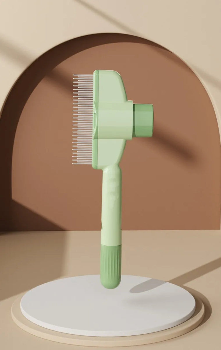 Dog Comb Pet Hair Remover One Button Dogs Brush Self - cleaning Cat Brush Massage Combs for Dog Grooming Brushes for Pet Products - Lily.sg Global Shopping