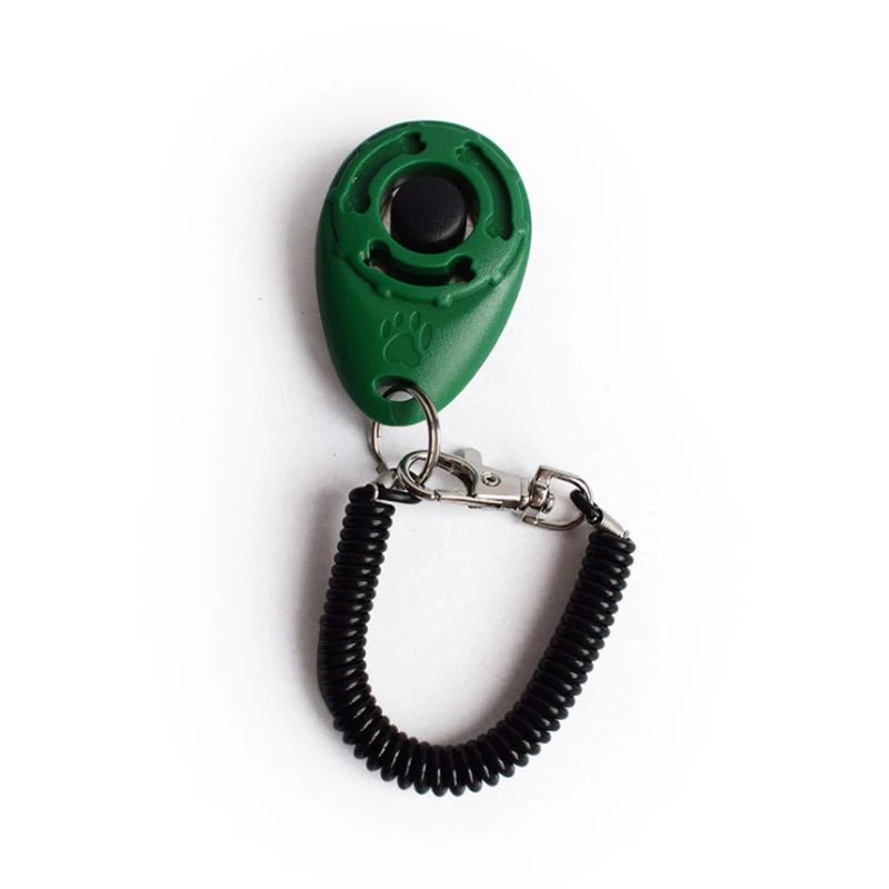 Dog Training Clicker Pet Cat Plastic New Dogs Click Trainer Aid Tools Adjustable Wrist Strap Sound Key Chain Dog Supplies - Lily.sg Global Shopping