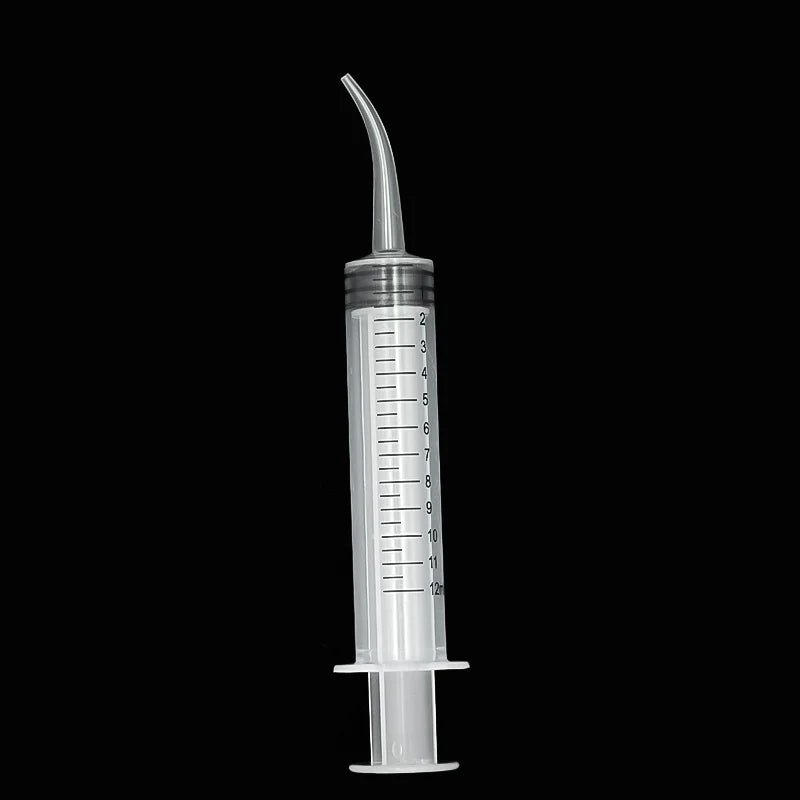 Elbow Syringe Bird Feeding Breast Feeding Medicine Feeder 12ml Plastic Syringe Needleless Syringe Pigeon Feeding - Lily.sg Global Shopping