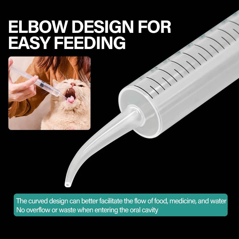 Elbow Syringe Bird Feeding Breast Feeding Medicine Feeder 12ml Plastic Syringe Needleless Syringe Pigeon Feeding - Lily.sg Global Shopping