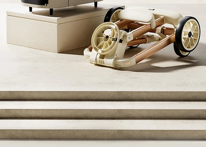 Fashion Lightweight Pet Cart High Value Lightweight Folding Cart Bag Separation Dog Cat Dog Strollers Pet Products - Lily.sg Global Shopping