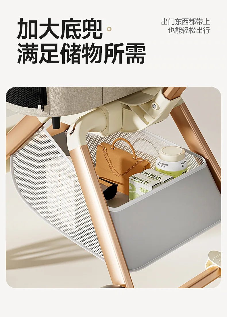 Fashion Lightweight Pet Cart High Value Lightweight Folding Cart Bag Separation Dog Cat Dog Strollers Pet Products - Lily.sg Global Shopping