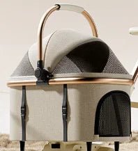 Fashion Lightweight Pet Cart High Value Lightweight Folding Cart Bag Separation Dog Cat Dog Strollers Pet Products - Lily.sg Global Shopping