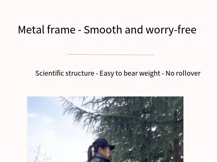 Foldable Medium To Large Pet Stroller with A Load - bearing Capacity of Up To 55kg Providing Ample Space for Elderly Dogs 2025 New - Lily.sg Global Shopping