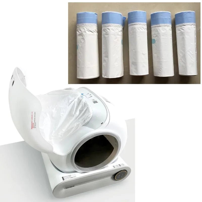 Heavy Duty Cat Litter Box Liners for TONEPIE Self - cleaning Box - a Perfect Fit Preventing Mess and Odors Garbage Bag Poop Bags - Lily.sg Global Shopping