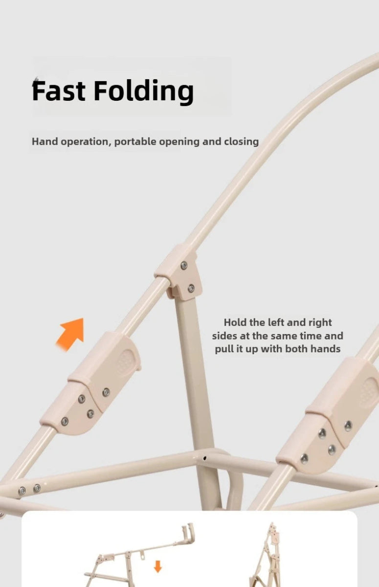 High - value Pet Stroller Lightweight and foldable Detachable Pet Stroller Car Pet Basket Outdoor Cat and Dog Travel Stroller - Lily.sg Global Shopping