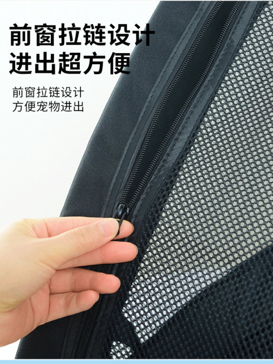 Medium and Large Dog Out Trolley Pet Trolley Foldable Elderly Dog Disability Assistance Car Cat Stroller Cat Cart Pet Stroller - Lily.sg Global Shopping