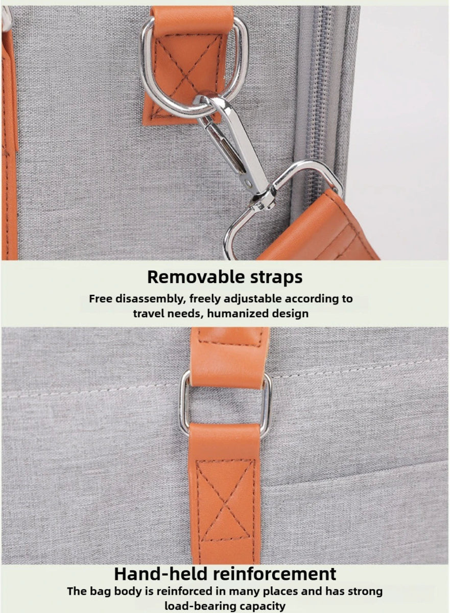 Multifunctional Cat Carrier with Trolley Large Capacity Breathable Foldable Pet Bag for Cats and Dogs - Lily.sg Global Shopping