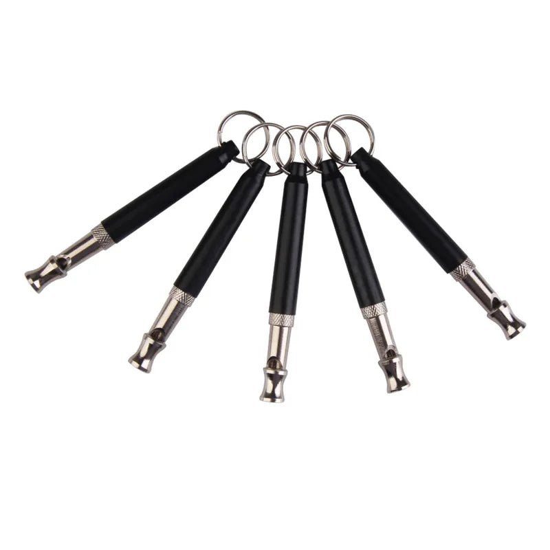 New Dog Pet High Frequency Supersonic Whistle Stop Barking Bark Control Dog Training Deterrent Whistle Puppy Adjustable Training - Lily.sg Global Shopping
