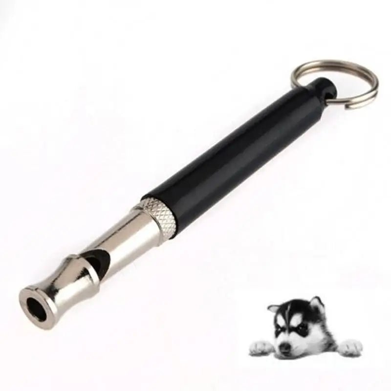 New Dog Pet High Frequency Supersonic Whistle Stop Barking Bark Control Dog Training Deterrent Whistle Puppy Adjustable Training - Lily.sg Global Shopping