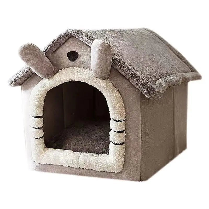New Pet House with Super Large Space Cat and Dog Beds of All Sizes To Sleep in All Seasons Puppy Keep - Lily.sg Global Shopping