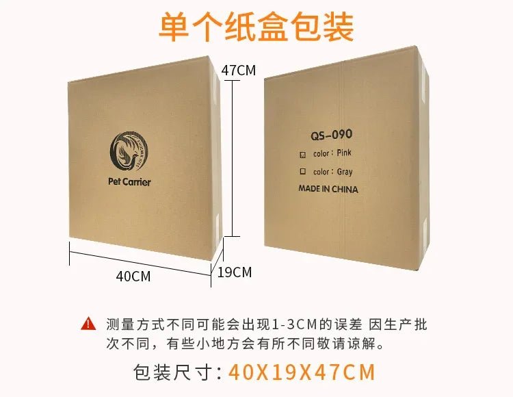 New Pet Trolley Bag Waterproof Oxford Cloth Cat Backpack Portable Foldable Lightweight Pet Trolley Case Dog Stroller Carrier - Lily.sg Global Shopping