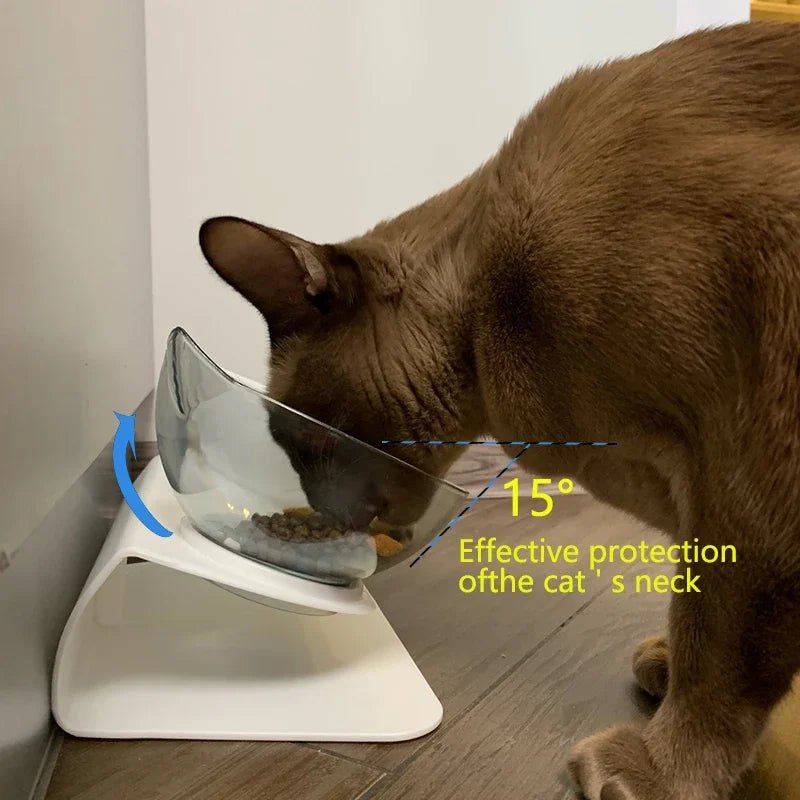 Non - Slip Double Cat Bowl Dog Bowl With Stand Pet Feeding Cat Water Bowl For Cats Food Pet Bowls For Dogs Feeder Product Supplies - Lily.sg Global Shopping