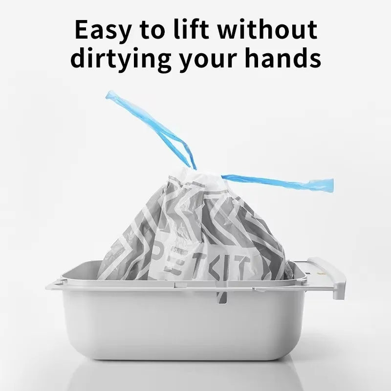 Original PETKIT Poop Bag Replacement Trash Waste Bag for Pura X Pura Max Automatic Self Cleaning Cat Litter Box Cleaning Supplie - Lily.sg Global Shopping