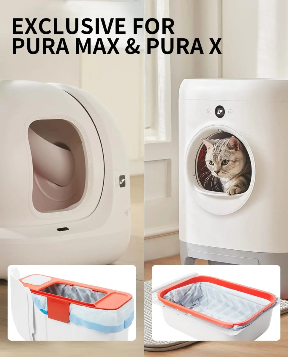 Original PETKIT Poop Bag Replacement Trash Waste Bag for Pura X Pura Max Automatic Self Cleaning Cat Litter Box Cleaning Supplie - Lily.sg Global Shopping