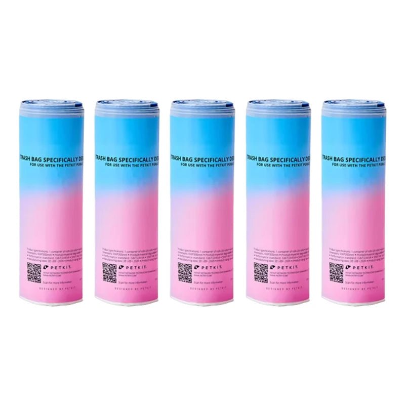 Original PETKIT Poop Bag Replacement Trash Waste Bag for Pura X Pura Max Automatic Self Cleaning Cat Litter Box Cleaning Supplie - Lily.sg Global Shopping