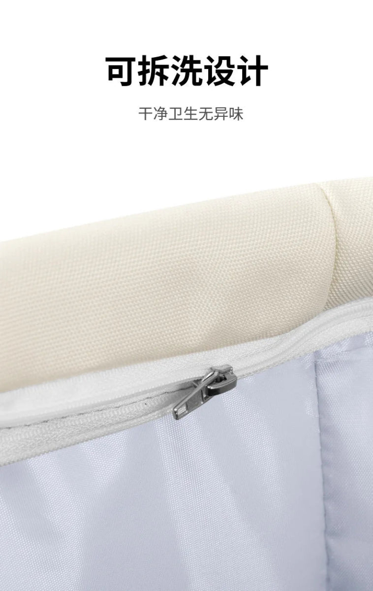 Outdoor Pet Pram One Click Folding Stroller Dog Cat Lightweight Trolley Small Pets Travel Breathable Puppy Supplies - Lily.sg Global Shopping