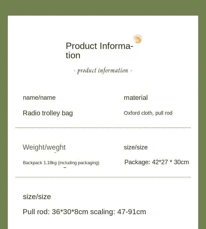 Pet Backpack Portable Pet Stroller Trolley Cases Suitcases Small dog cat Backpack Anti Cat Stress Sense Of Safety Pets Bags - Lily.sg Global Shopping