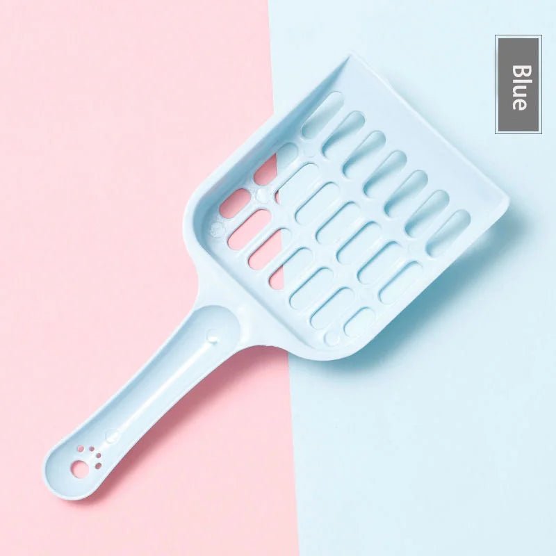 Pet Cat Excrement Cleaning Litter Basin Shovel Supplies Available In Multiple Colors Tofu Mesh Hollowed Out - Lily.sg Global Shopping