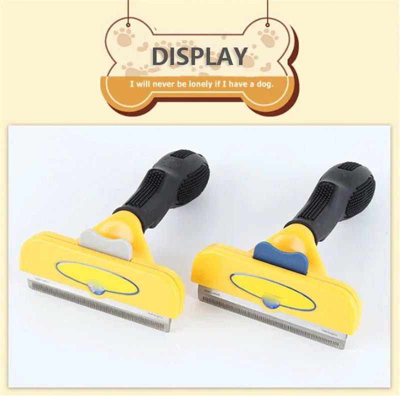 Pet Cat Hair Removal Combs Pet Grooming Brush Dogs Cats Hair Shedding Massage Combs Cat Hair Remover Cleaning Grooming Cat Brush - Lily.sg Global Shopping