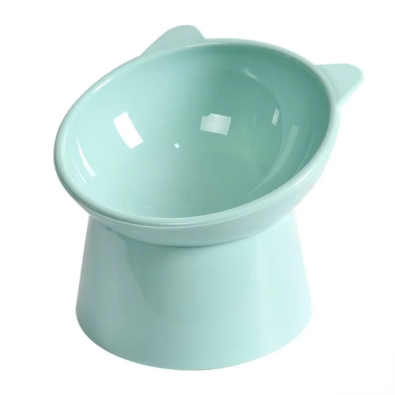 Pet Food Bowl Tilt High Bottom Neck Protector Antichoking Dog and Cat Water Bowl Antidumping Dog Feeding Supplies - Lily.sg Global Shopping