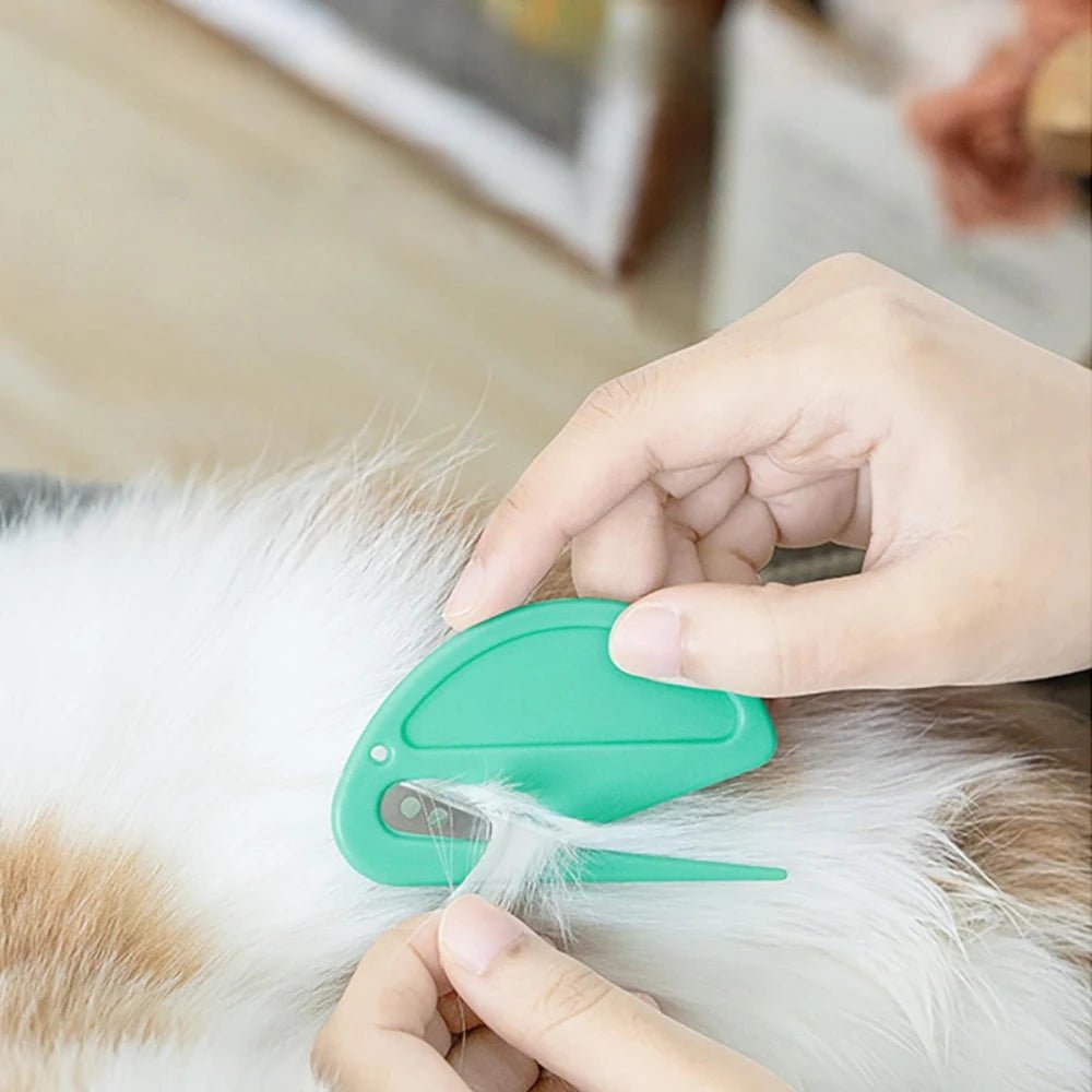 Pet Knotting Comb Dog Effectively Painless Knot Open Comb Puppy Hair Fur Shedding Grooming Trimmer Comb Cat Accessories - Lily.sg Global Shopping